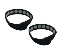 Healeved Fasce Per Massaggi Testa 2 Pezzi Bendaggi Per Agopressione in Abs e Cotone, Cintura Per Massaggio Agopuntura, Stimolazione Punti Agopunturali Per Yoga e Rilassamento Quotidiano