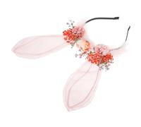Healeved Fascia Per Bunny Ear Decorativa Per Feste Copricapo Chic Per Cosplay e Halloween Accessorio Creativo Per Adulti Materiale e Design Comfortevole