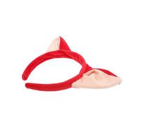 Healeved Fascia per Capelli con Orecchie di Volpe Rosse Morbide Accessorio Animale Carino per Ragazze per Feste Cosplay e Carnevale Materiale Resistente e Confortevole
