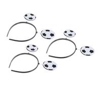 Healeved Fascia per Chioma Calcio 3 Pezzi Cerchietto Sportivo per Ragazzi e Ragazze, Fascia da Competizione Delicata sulla Pelle, Accessorio Sportivo per Tifo e Acconciature