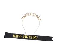 Healeved Fascia Per Con Happy Birthday Cerchietto Per Compleanno Accessori Per Feste e Decorazioni Per Party