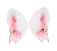Healeved Fermagli Per Chioma Da Cosplay a Forma Di Orecchie Di Gatto Con Campanellino, Forcine Leggere e Chic Per Feste, Halloween e Costumi Anime, Set Da, Accessori Copricapo Femminili