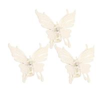 Healeved Fermaglio per a Farfalla Fermagli per Grandi Fermagli per a Farfalla per Corti Fermaglio per Posteriore 3 Pezzi Set Accessorio di Moda