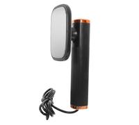 Healeved Ferro da Stiro USB Portatile da Viaggio, Mini per Camicie e Seta | Impugnatura Ergonomica, Pannello in Lega di Alluminio, Nero, per Hotel e Camper, Delicato sui Tessuti
