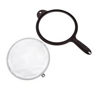 Healeved Filtro per Tè al Latte in Cellulosa e Cotone Riutilizzabile Sacchetto Filtro Smontabile e Anello Plastico Resistente Colino per Tè e Caffè ad Alta Densità per Uso in Cucina