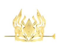 Healeved Forcina e corona cinesi Hanfu: accessori tradizionali in stile antico per cosplay e fotografia in costume Golden