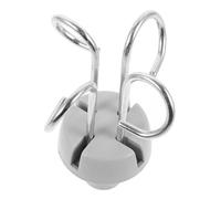 Healeved Ganci Acciaio Inox per Asta Portaflebo Portatile Supporto per Flebo Accessorio per Clinica Ospedaliera Materiale Abs Resistente e Facile da Usare