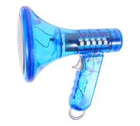 Healeved Giocattolo Megafono Cambia Voce, Tromba Portatile Altoparlante, Design Creativo in Plastica Resistente, per Giochi e Spettacoli Teatrali