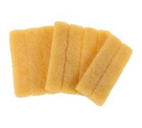 Healeved Gomma Pulisci Scarpe Scamosciate Portatile 10 Pezzi Gialla | Blocco in Gomma, Uso su Scarpe e Tessuti Delicati, Formato Mini 8x2x1cm, Confezione 10 Pezzi