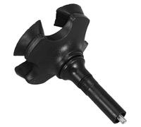 Healeved Gommini per Bastoni Trekking, Puntale per Bastone da Passeggio Base Larga in Plastico e Lega di Alluminio, Antiscivolo e Resistente
