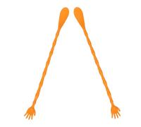 Healeved Grattaschiena 2 in 1 a Mano e Calzascarpe a Lunga 2 Pezzi, Massaggiatore Multifunzionale Portatile Per Sollievo Dal Prurito, Uso Familiare Per Anziani e Adulti