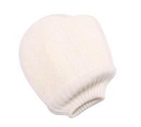 Healeved Guanto Esfoliante in Luffa Scrub Per Corpo Per Doccia Guanto Per Massaggio Alla Schiena Bifacciale Rimuove Secca o Morta Purifica e Tratta Problemi Cutanei Per Liscia e Confortevol