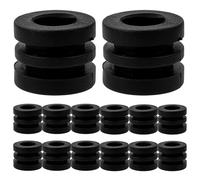 Healeved Guarnizioni Paraurti Biliardino 16 Pezzi in Plastica Resistente, Rondelle Piccole per Calcio Balilla Standard, Accessori Sostitutivi per Tavoli da Gioco Calcio Balilla per Partite