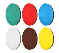 Healeved Kit 6pz Riflettore per Fotocamera 18cm Tessuto Morbido Diffusore Luce Uniforme per Flash in Ambienti di Ritratto e Location Portatile Stile Casuale