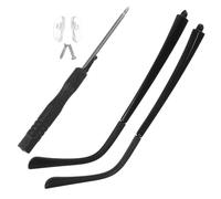 Healeved Kit Di 4 Pezzi Di Ricambio Per Occhiali Set Completo Di Parti Per Occhiali Aste Universali Per La Riparazione E La Manutenzione Degli Occhiali