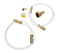 Healeved Kit di Spurgo Sterzo Idraulico per Barca in Ottone, Tubo Flessibile 55 Cm per Riempimento e Manutenzione, Compatibile Sistemi di Sterzo Marino, Accessori per Timoneria Idraulica