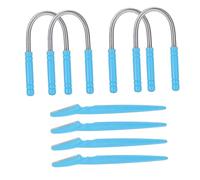 Healeved Kit Epilatore A Batteria Da 4 Pezzi Per La Rimozione Dei Di Viso E Sopracciglia in Formato Mini Per La Rimozione Dei Alla Radice in Viaggio