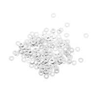 Healeved Kit Riparazione Occhiali senza Montatura 600 Pezzi Rondelle Piatte in Metallo Guarnizioni per Viti Montature Occhiali Fai da Te Portatile per Uso Professionale e Domestico