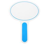 Healeved Lavagna Bianca Portatile Cancellabile a Secco in PVC 24x33 Cm, Tabellone Segnapunti Monofacciale per Arbitri e Giudici, Palette per Risposte Cancellabili Gioco, Lavagnetta Piccola