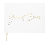 Healeved Libro degli Ospiti per Matrimoni e Feste Mini Album di Ritagli 120 Pagine Elegante Libro delle Firme per Ricevimenti e Cerimonie Conservabile per Ricordi Speciali