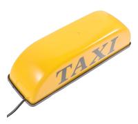 Healeved Luce Taxi a LED 12V per Tetto Auto Insegna Illuminata Superiore per Taxi Luce Segnale Portatile per Guida Sicura Notturna e Veicoli Commerciali