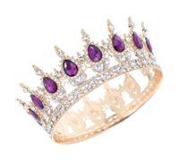 Healeved Magnifico Materiale in Lega Con in Oro E Strass Per Il Ballo Di Fine Anno Di Halloween