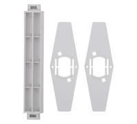 Healeved Mandrino per carta per stampante termica: supporto per carta in plastica per etichettatrici con codici a barre - accessorio adattatore per rullo interno per vendita al dettaglio, spedizione e