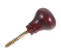 Healeved Manico Bastone in Legno Solido Ricambio per Cane Supporto Camminata Anziani Grip Antiscivolo Ergonomico