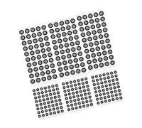 Healeved Marcatori per Scansione 3D Riflettenti 6 Fogli 318 Punti di Marcatura per Scanner 3D da 6 MM per Ingegneria Architettura e Design