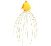 Healeved Massaggiatore Capelluto Forma Di Pollo Artiglio Per Massaggio Testa Strumento Portatile Per Rilassare Capelluto Massaggiatore Manuale Multifunzione