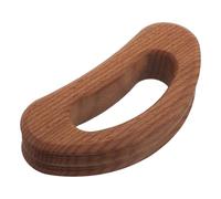 Healeved Massaggiatore in Legno Guasha Portatile per Collo, Spalle e Schiena, Raschietto per Gua Sha Facciale Superficie Liscia, Strumento di Massaggio Cinese per Rilassamento Muscolare