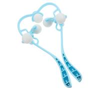 Healeved Massaggiatore Manuale Per Collo e Spalle Rullo Per Rilassamento Cervicale e Punti Di Pressione Strumento Per Massaggio Della Colonna Vertebrale