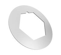 Healeved Mazza da Tornio da Vasaio Rotonda Rimovibile in Alluminio Anima Cava Esagonale, Tavola per Ceramica Liscia e Stabile, Accessorio per Artisti e Ceramisti in Laboratorio