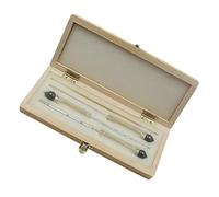 Healeved Mini Set Di Strumenti Per Test Dellalcol 4 Pezzi Termometro Igrometro E Tabella Di Conversione Misurazione Di Precisione Dellalcol Per Acqua Medicinale Fatta in Casa