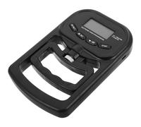 Healeved Misuratore Digitale della Forza di Stretta Mano 180kg con Display Lcd Chiaro e Memoria Automatica, Manico Regolabile in Plastica, per Allenamento Fitness Professionale