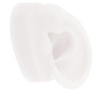 Healeved Modello Orecchio in Silicone Realistico per Esercitazioni Piercing Esposizione Orecchini a Bottone Dimensioni Compatte per Uso Didattico e Pratico