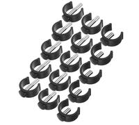 Healeved Morsetto a C Incrociato per Bastone da Passeggio 25/28mm 30 Pezzi in Plastica e Ferro Antiscivolo Resistente per Ausili alla Mobilità Indoor e Outdoor