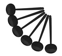 Healeved Occlusore Oculare Portatile in Plastica 6 Pezzi Nero per Esame della Vista Strumento di Optometria per Test Oculari in Cliniche e Negozi Ottici Copertura per Valutazioni Visive