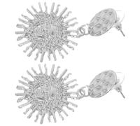 Healeved Orecchini Bohemien Sole Vintage in Lega Leggeri e Resistenti Design Artistico Pendolo Rotondo per Donna Accessorio Stile Western per Occasioni Casual e Speciali