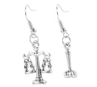 Healeved Orecchini Pendenti Da Donna a Tema Giustizia, Gioielli Da Avvocato Leggeri e Confortevoli, Design Esclusivo Per Appassionati Di Diritto