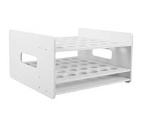 Healeved Organizer Design Scrivania Bianco per Forbici Legno e Leggero Portatile Creativo Elegante per Uso Scolastico e Domestico