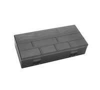 Healeved Organizer per Strumenti da Parrucchiere in Plastica Opaca Resistente AI Graffi Scatola Piccola Leggera con Scomparti Divisori Antiscivolo per Forbici Clip e Pettini Portatile per