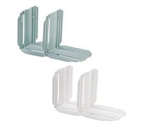 Healeved Organizzatore Per Congelatore 4 Pezzi Divisorio Per Frigorifero Cassetto Retrattile Divisorio Per Alimenti