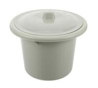 Healeved Orinatoio Portatile in Plastica con Coperchio, Vaso da Notte per Anziani e Pazienti, Facile da Pulire, Grande Capacità, per Emergenze e Ospedali