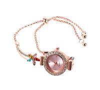 Healeved Orologio con Bracciale e al Design per Polsi Sottili Accessorio per e Quotidiano