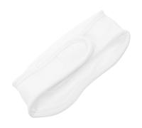 Healeved Pacchetto confezione di olio di ricino strenne le cadeau cuscini cervicale olio ricino olio essenziali comodo aiuto per il sonno impacco di olio di ricino Flanella tedesca bianca