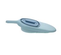 Healeved Padella Portatile Reclinata con Coperchio per Anziani e Donne Incinte, in Pp Sicuro, Colore Blu, per Uso Domestico e Ospedaliero, Gestione Odori, Multiuso come Orinatoio e Secchio