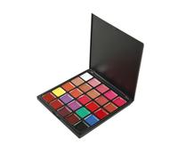 Healeved Palette Rossetti 25 Colori Lucidalabbra Idratante, Set Multifunzionale per Donne e Ragazze, Kit Cosmetico Professionale per Look
