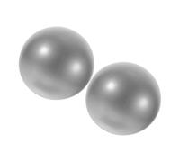 Healeved Palla Pilates Mini PVC 25 CM Set da 2 Pz per Esercizi Addominali, Bilanciamento e Rieducazione Posturale