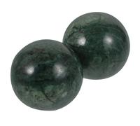 Healeved Palline da Massaggio in 2 Pezzi per Esercizi Mano Fitness Design Lucido Decorativo per Attività Muscolare e Rilassamento a Casa